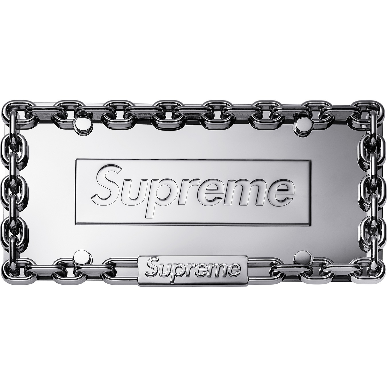 Chain License Plate Frame view 6